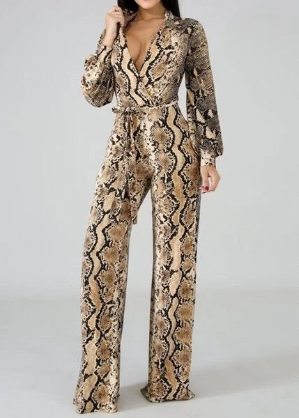 All You Do is Snake Jumpsuit