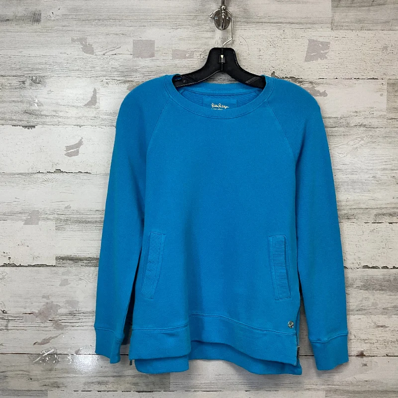 Sweatshirt Crewneck By Lilly Pulitzer In Blue, Size: Xxs