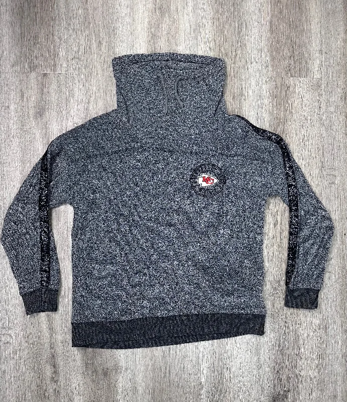 Sweatshirt Collar By Nfl In Grey, Size: L