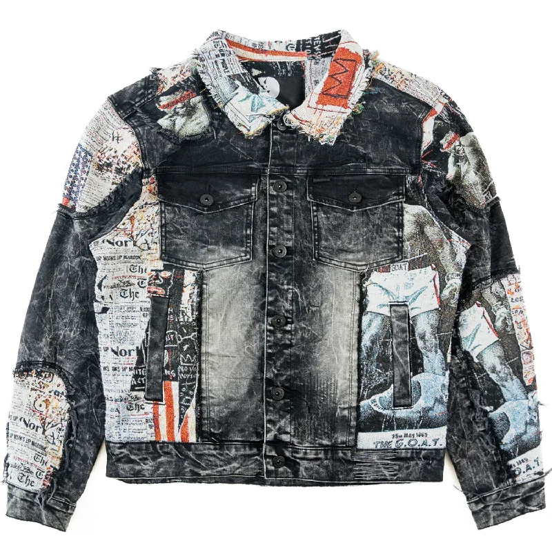 M1014 Mohadi Denim Jacket - Black