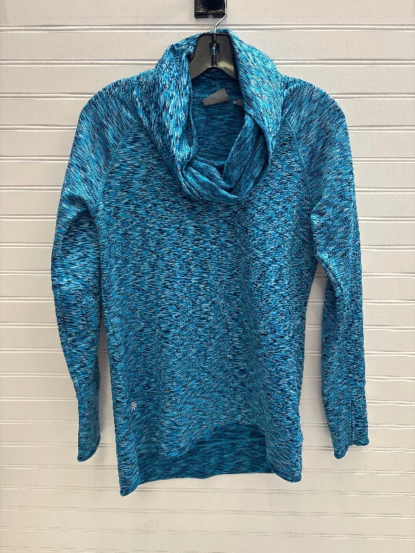 Sweatshirt Collar By Athleta In Blue, Size: S