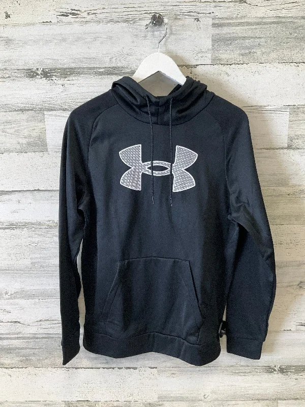 Sweatshirt Hoodie By Under Armour In Black, Size: S