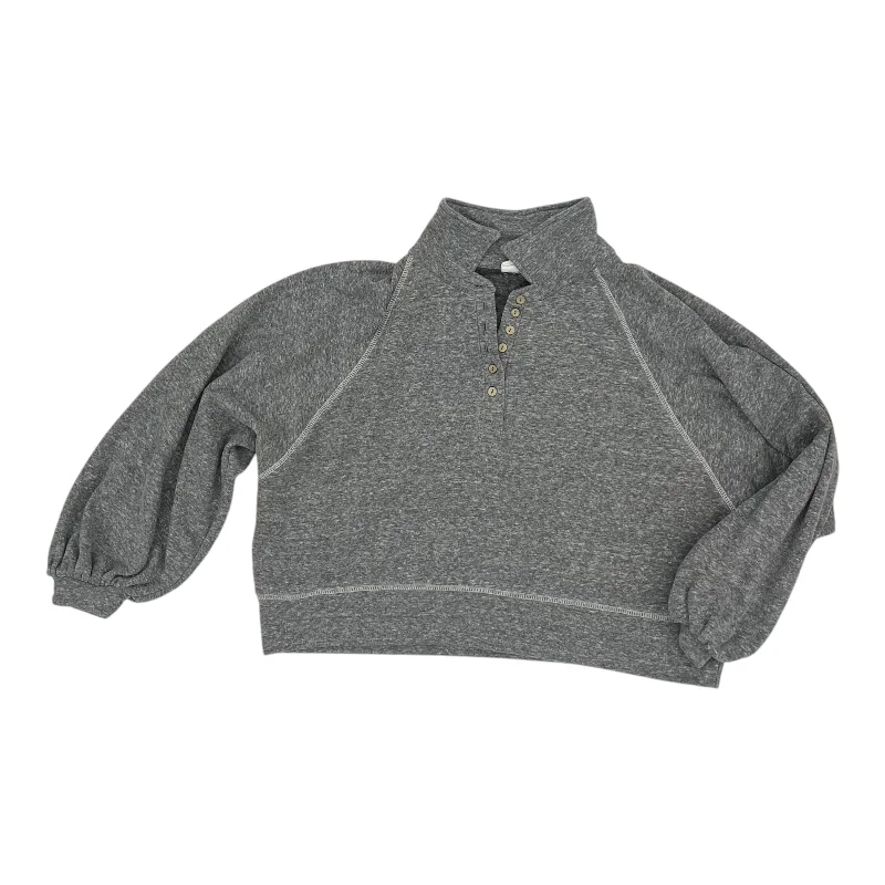 Sweatshirt Collar By By Together In Grey, Size:S