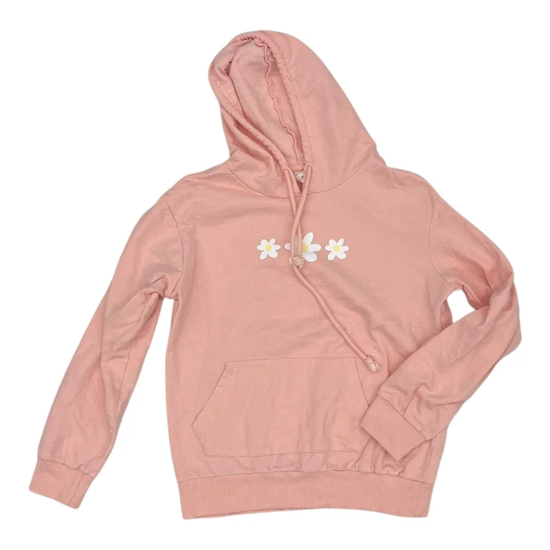 Sweatshirt Hoodie By Clothes Mentor In Pink, Size:S