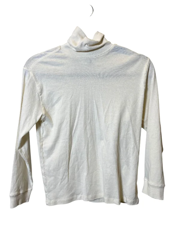 Sweatshirt Collar By Zara In Cream, Size: S