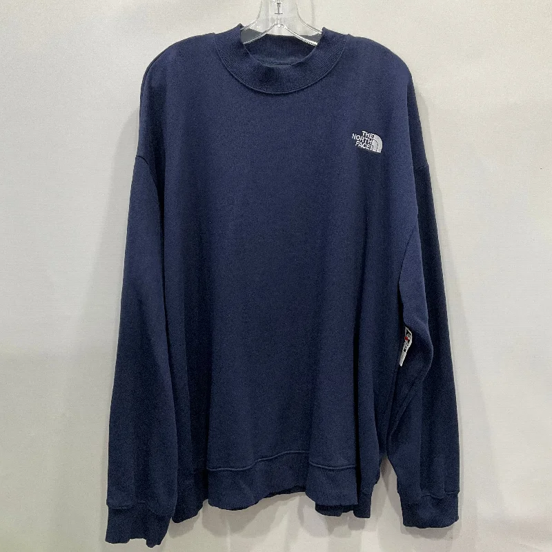 Sweatshirt Crewneck By The North Face In Navy, Size: Xxl