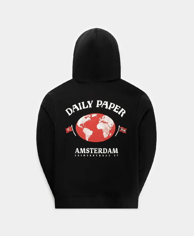 Black Amsterdam Store Hoodie