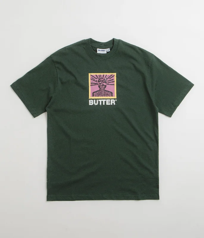 Butter Goods Explosion T-Shirt - Dark Forest