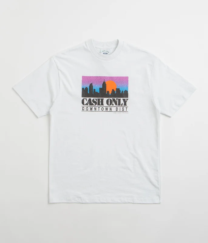 Cash Only Skyline T-Shirt - White