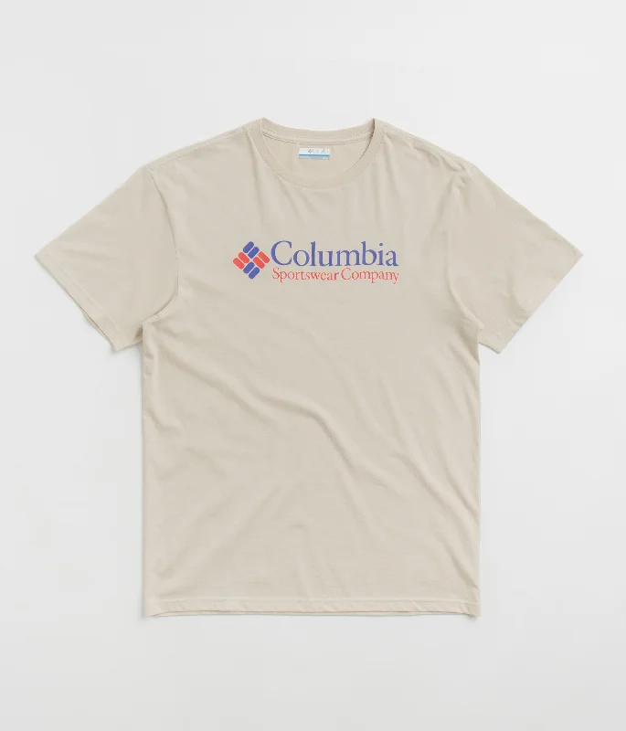 Columbia CSC Basic Logo T-Shirt - Dark Stone / CSC Retro Logo