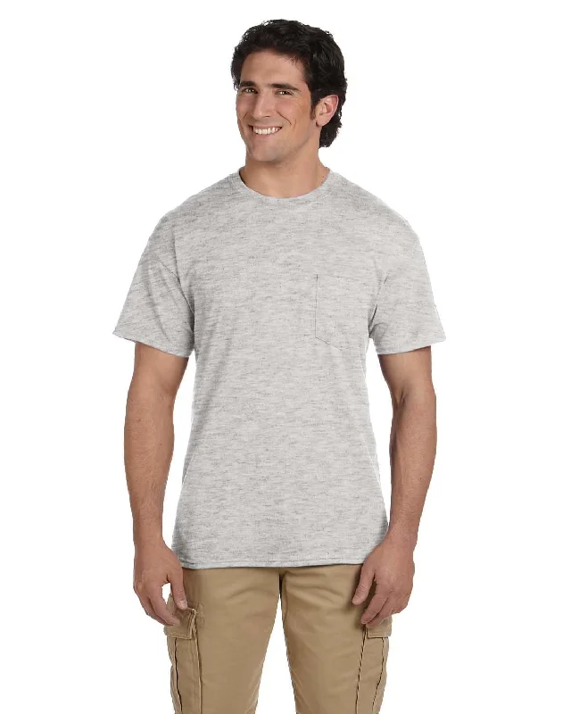 Gildan DryBlend 50/50 Pocket T-Shirt | Ash Grey