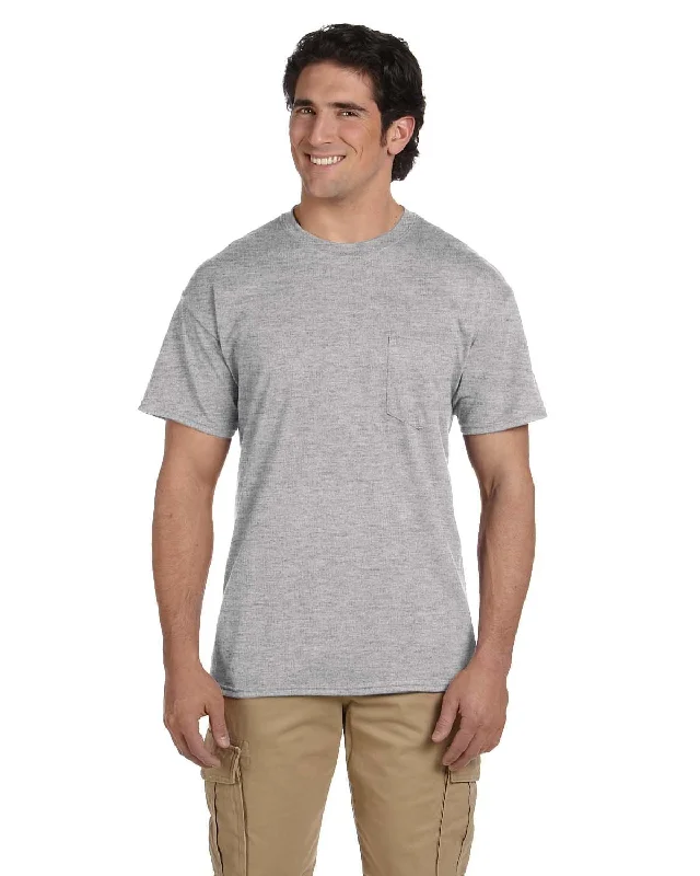 Gildan DryBlend 50/50 Pocket T-Shirt | Sport Grey