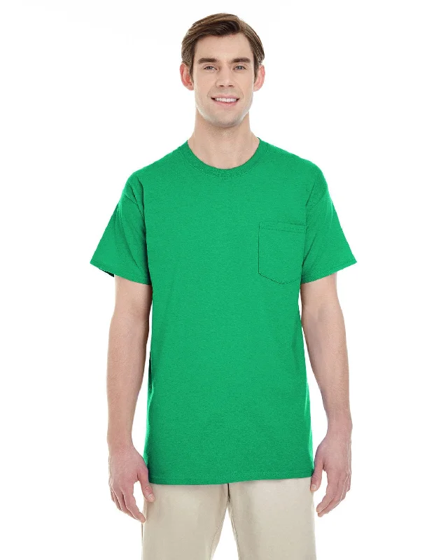 Gildan Pocket T-Shirt | Irish Green