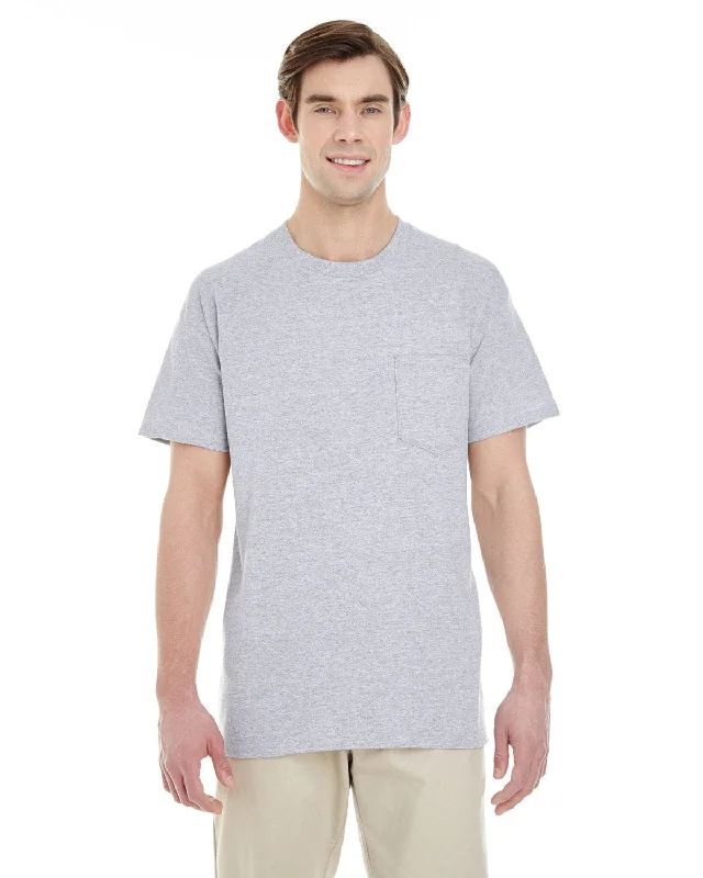 Gildan Pocket T-Shirt | Sport Grey