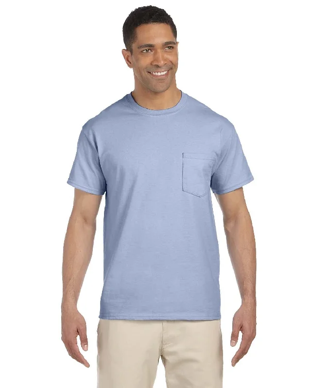 Gildan Ultra Cotton Pocket T-Shirt | Light Blue