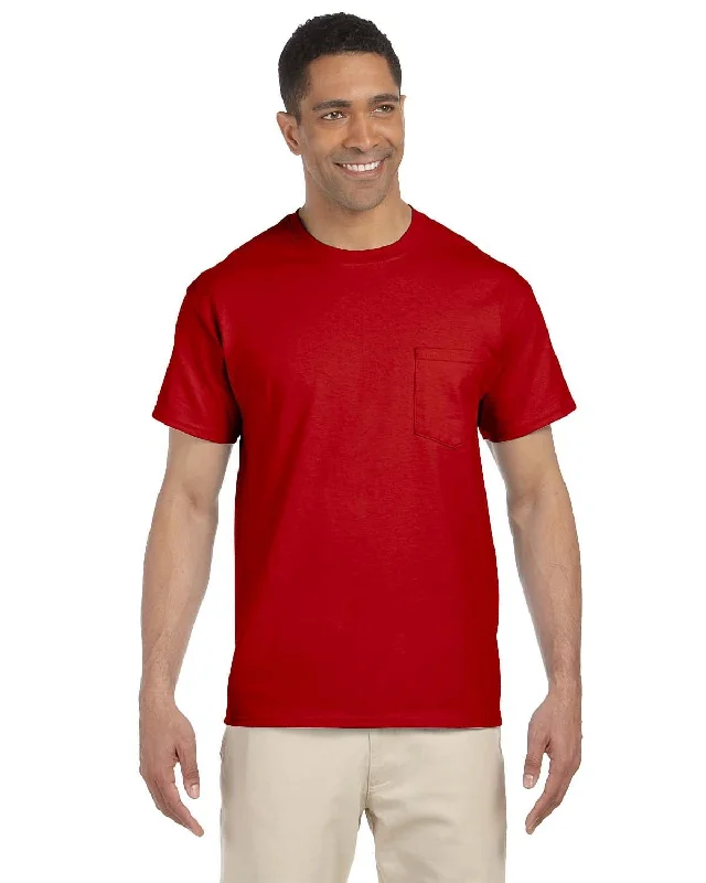 Gildan Ultra Cotton Pocket T-Shirt | Red