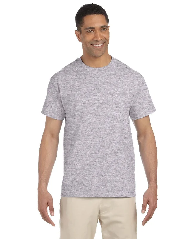 Gildan Ultra Cotton Pocket T-Shirt | Sport Grey