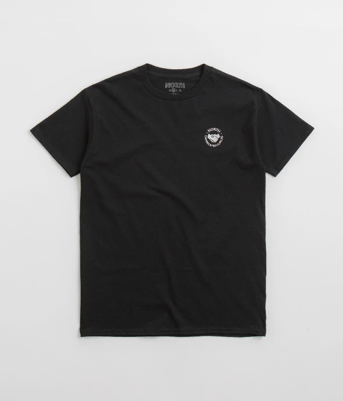 North Supplies Logo T-Shirt - Black / White