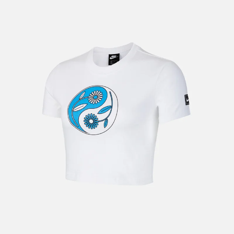 Nike | NSW WOMENS SHORT SLEEVES TOP WHITE