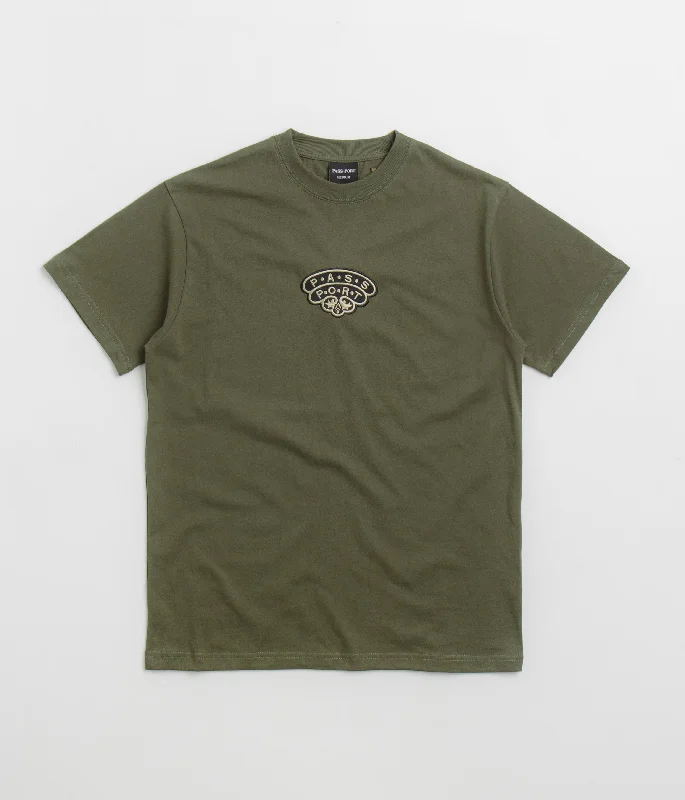 Pass Port Heirloom T-Shirt - Olive