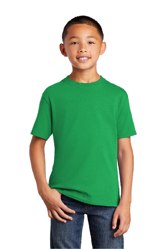 Port & Company Youth Core Short Sleeve Crewneck T-Shirt - Clover Green