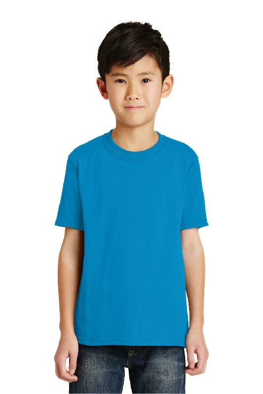 Port & Company Youth Core Short Sleeve Crewneck T-Shirt - Sapphire Blue