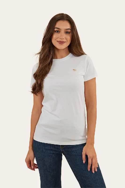 Reeves Womens Classic Fit T-Shirt - White