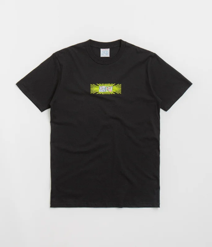 Sci-Fi Fantasy Chip T-Shirt - Black