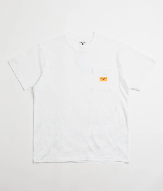 Service Works Waffle Pocket T-Shirt - White