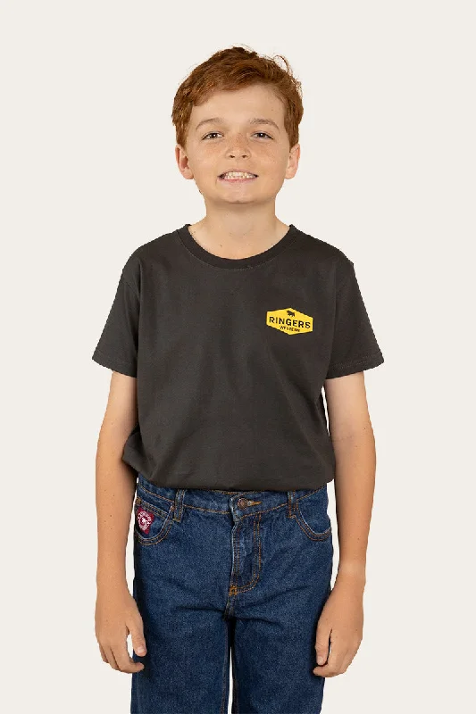 Servo Kids Classic Fit T-Shirt - Charcoal