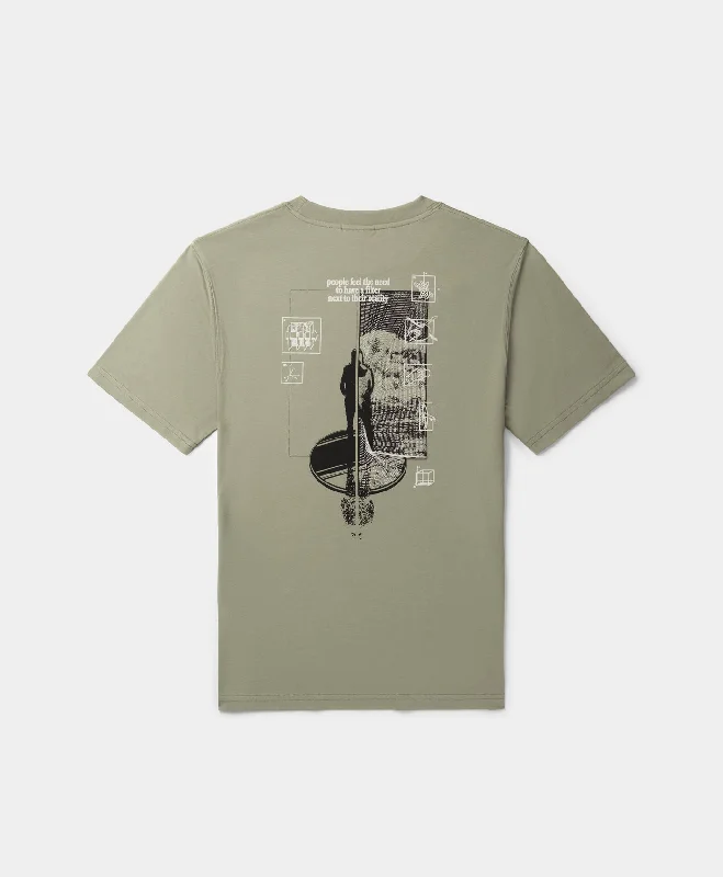 Shadow Green Mirror T-Shirt