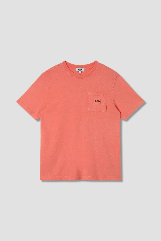 Patch Pocket Tee (Washed Orange)