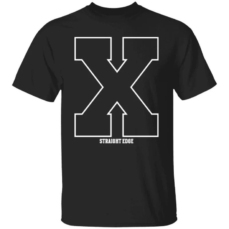 Straight Edge Big X T-Shirt