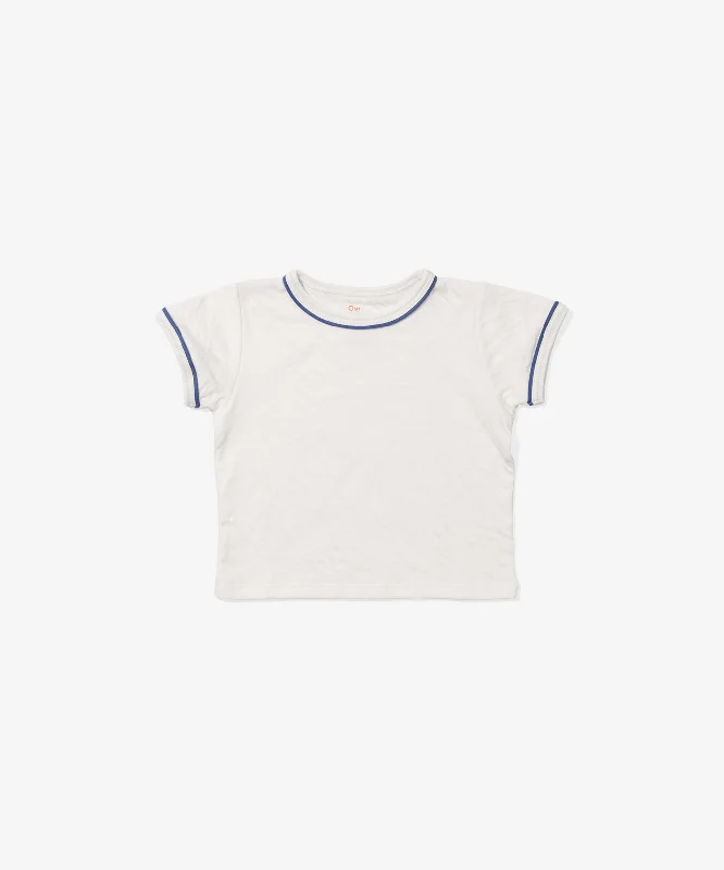 Willie Baby T-Shirt, Navy Piping