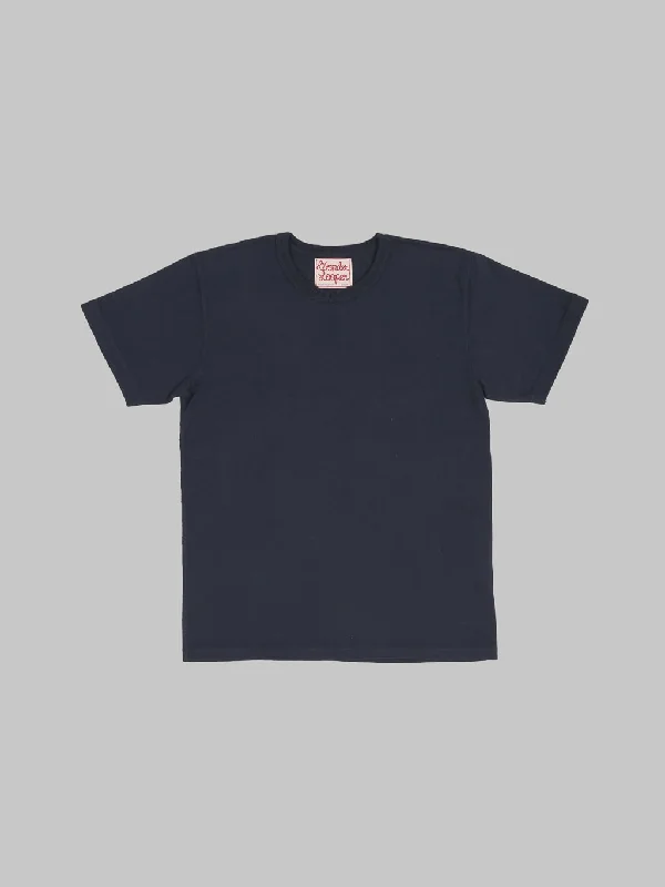 Wonder Looper Double Heavyweight Crewneck T-Shirt Navy