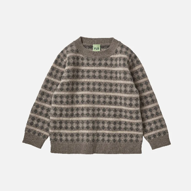 Lambswool Sweater - Hazel Melange