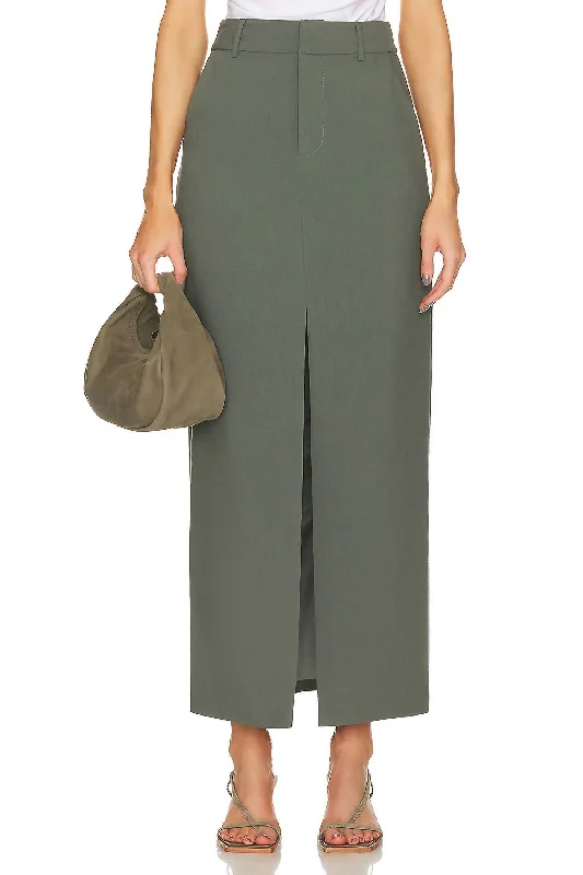 Tess Skirt In Olive