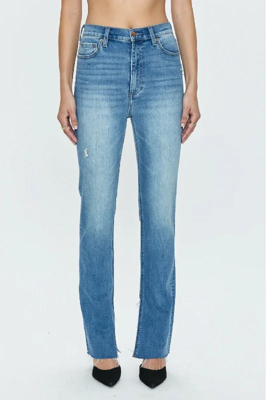 Colleen High Rise Slim Boot Jean In Tower