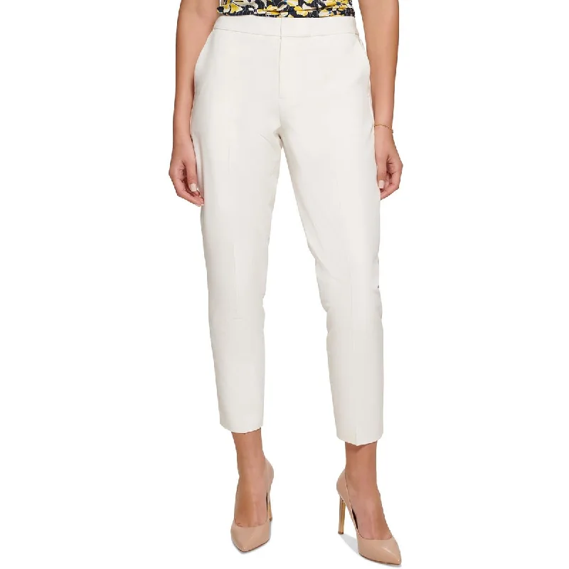 Sloane Womens Crop Office Ankle Pants